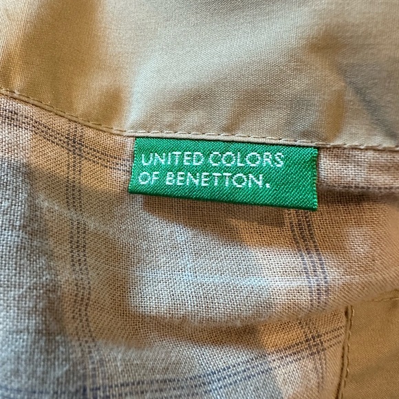 United Colors of Benetton Barracuta Style Jacket - Size Medium - Picture 4 of 5